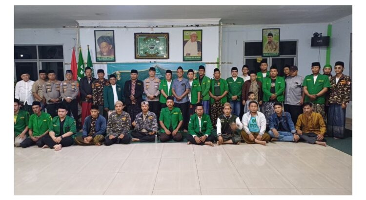 Sinergi Ansor dan Polres Cirebon Kota: Jaga Kondusifitas hingga Ketahanan Pangan dalam Halal Bihalal